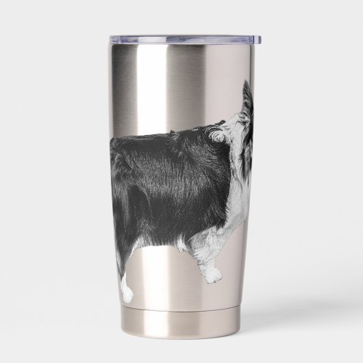 Corgi Spark in Snowlight Geïsoleerde Drinkbeker (Links)