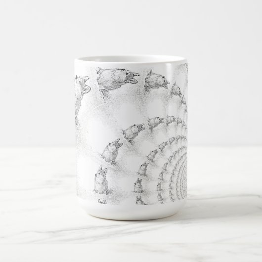 Corgi Spiral patroon grote mok (Center)