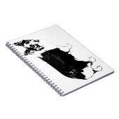 Corgi-spirit voor het maken van lijsten notitieboek (Rechterzijde)