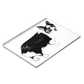 Corgi-spirit voor het maken van lijsten notitieboek (Linkerzijde)