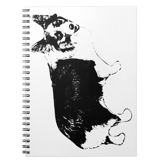 Corgi-spirit voor het maken van lijsten notitieboek (Voorkant)