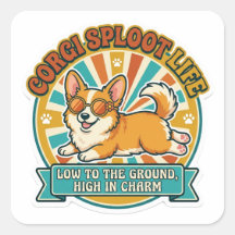 Corgi Sploot Leven - Laag Bij De Grond, Groot Van 