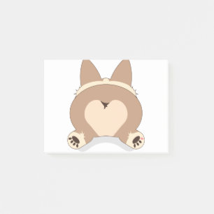 Corgi Sploot Post-it® Notes