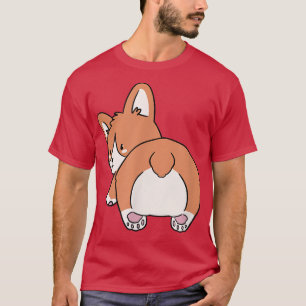 Corgi Sploot Sweet Dog T-shirt