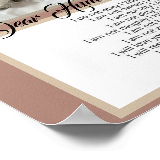 Corgi Spreekt Poster (Hoek)