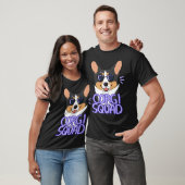 Corgi Squad Black Tricolor T-shirt (Unisex)