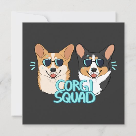Corgi Squad De Dokter En De Koningin Kaart (Voorkant)