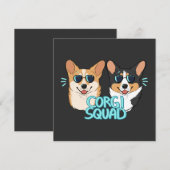 Corgi Squad  The Doctor And The Queen Kaart (Voorkant / Achterkant)