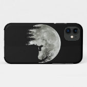 Corgi staande op berg maanlicht Halloween Case-Mate iPhone Case (Achterkant (horizontaal))