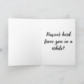 Corgi Standaard, 5" x 7" Gevouwen Wenskaart Kaart (Binnen)