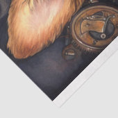 Corgi Steampunk 1 Decoupage papier (Detail)