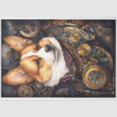 Corgi Steampunk 1 Decoupage papier (Voorkant)