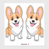 Corgi Sticker (Vel)