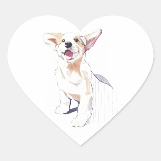 Corgi Sticker – Pembroke Welsh Corgi (Voorkant)