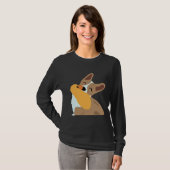 Corgi Sticker T-shirt (Voorkant volledig)