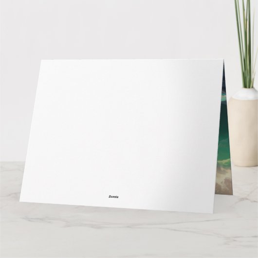 Corgi strand surfen schilderij kaart (Achterkant)