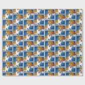 Corgi - Superheld van Honden! Verpakkingspapier Cadeaupapier (Vlak)