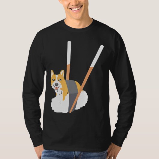 Corgi Sushi Corgi Sushi T-shirt (Voorkant)