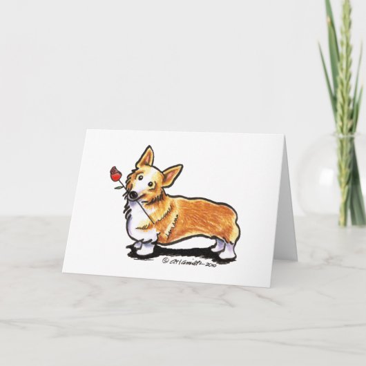 Corgi Sweebaby Kaart (Voorkant)