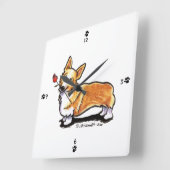 Corgi SweeLieverd Vierkante Klok (Hoek)