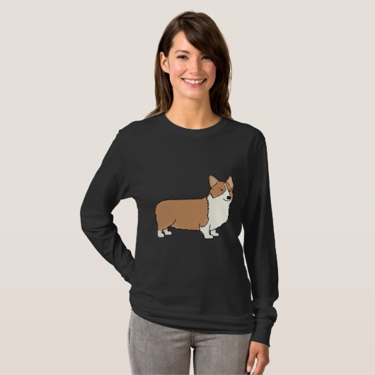 Corgi. T-shirt (Voorkant volledig)