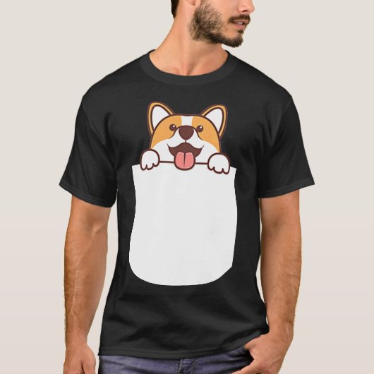 Corgi T-shirt Zak Corgi Eigenaar Verjaardag (Voorkant)