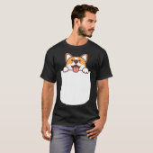 Corgi T-shirt Zak Corgi Eigenaar Verjaardag (Voorkant volledig)