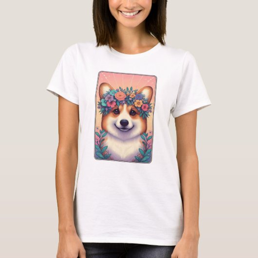 Corgi Tarot T-shirt (Voorkant)