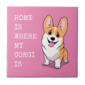 Corgi Tegeltje (Voorkant)