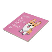 Corgi Tegeltje (Zijkant)