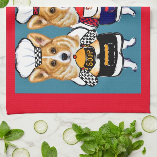 CORGI THEEDOEK (Gevouwen)