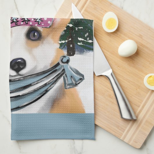 CORGI THEEDOEK (Quarter Fold)