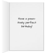 Corgi Themed Birthday Card Dog Lovers  (Binnen (Rechts))