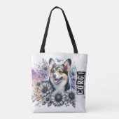 Corgi Tote Bag (Achterkant)