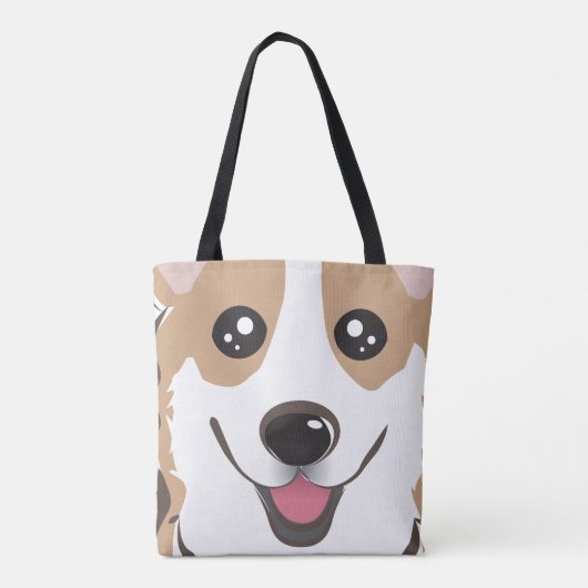 Corgi Tote Bag (Achterkant)