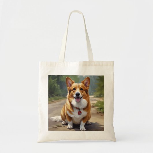 Corgi Tote Bag (Voorkant)