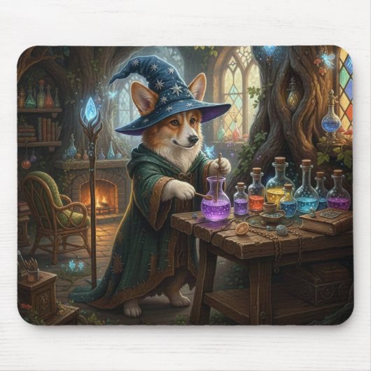 Corgi Toverdranken Meester Muismat (Voorkant)