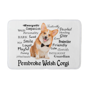Corgi Traits Badmat