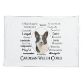 Corgi Traits Kussensloop (Achterkant)