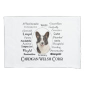 Corgi Traits Kussensloop (Voorkant)