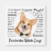 Corgi Traits Magneet (Voorkant)