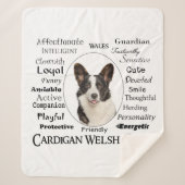 Corgi Traits Sherpa Deken (Voorkant)