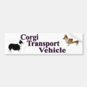 Corgi Transport Vehicle Bumpersticker (Voorkant)