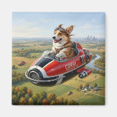 Corgi Transporter Magneet (Voorkant)