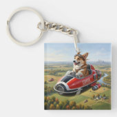 Corgi Transporter Sleutelhanger (voorkant)
