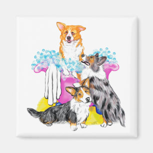 Corgi Tub Full Magneet