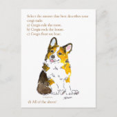 Corgi-tude Briefkaart (Voorkant)