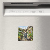 Corgi Tuinman Magneet (Insitu (Vaatwasser))