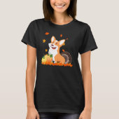 Corgi Turkey Costume Thanksgiving T-shirt (Voorkant)