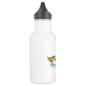 Corgi Unicorn Floatie Water Bottle Waterfles (Links)